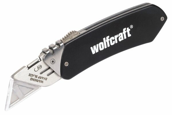 Wolfcraft Wolfcraft Nůž ALU 90mm s výsuvným břitem 4124000