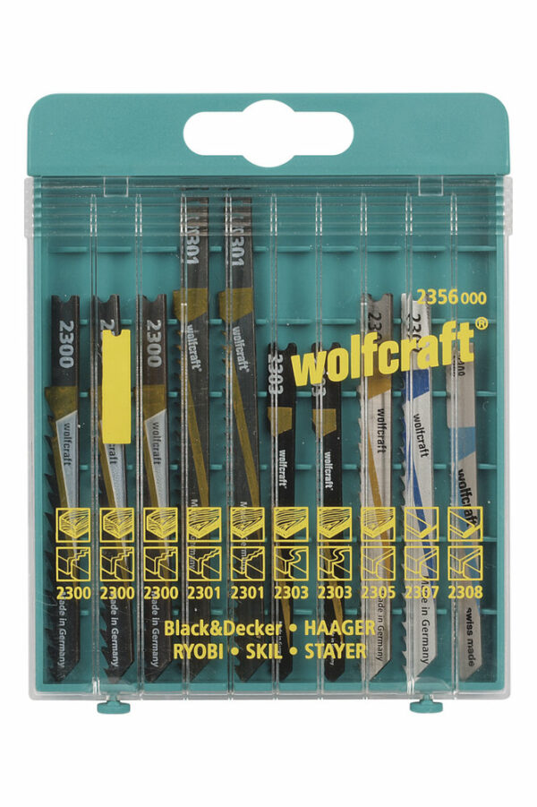 Wolfcraft Wolfcraft 10 x pilové plátky 2356000