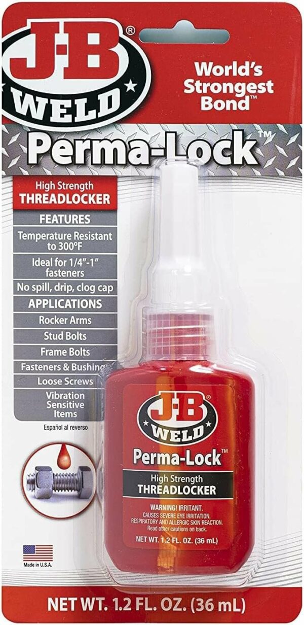 J-B WELD 27136 vysoko pevnostní zajišťovač závitů PermaLock ( 36ml )