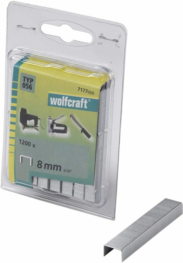 Wolfcraft Wolfcraft Úzké sponky do sponkovačky výška 30 mm 1000 ks  7173000