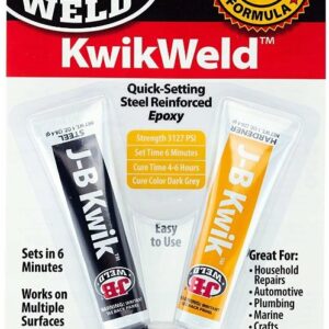 J-B WELD 8276 rychle tuhnoucí dvousložkové epoxidové lepidlo KwikWeld ( 2x28,4g )